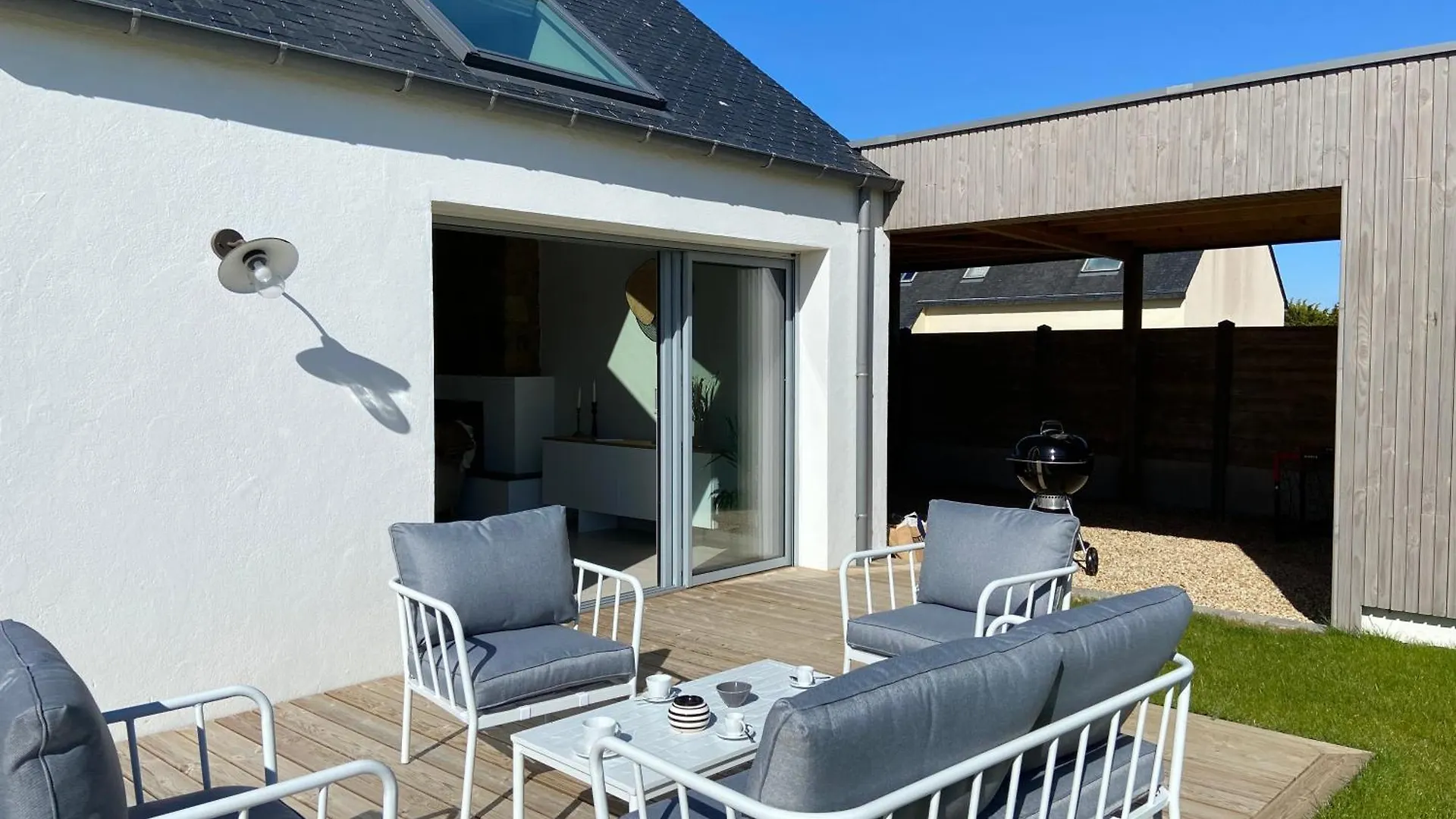 Villa La Greve Blanche Avec Piscine Interieure Plouguerneau 0*,  Fransa